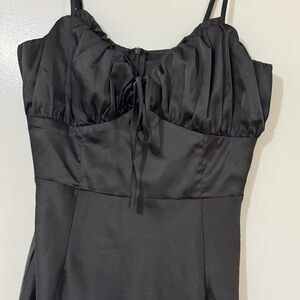 Black Slip Dress